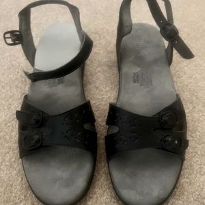 SAS Tripad Comfort Duo Quarter Strap Black Size 9.5